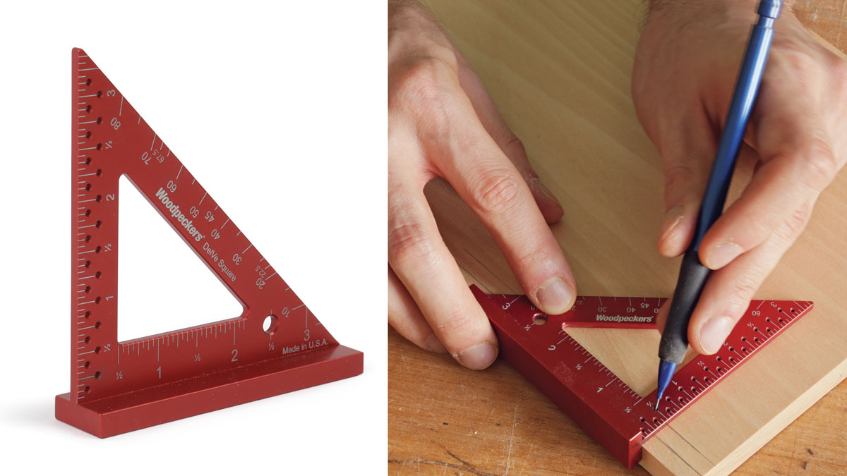 Tool Review: Woodpeckers DelVe square - FineWoodworking