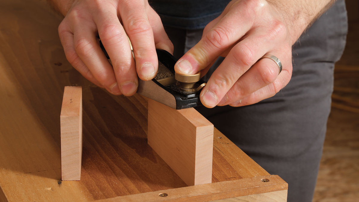 Use the drawer fronts as assembly spacers. 