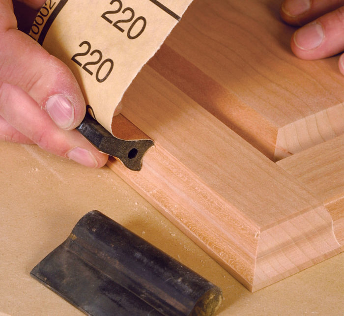 Tips and phases for manual sanding