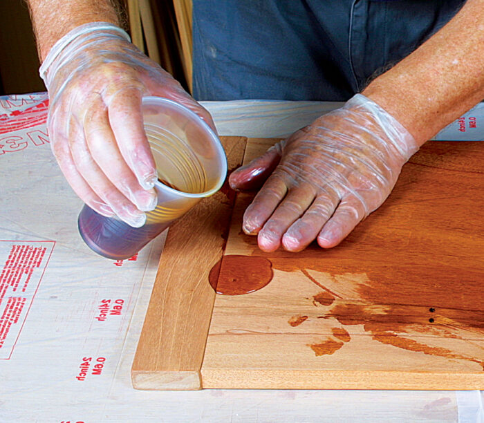 A Fast & Durable Finish Recipe  Linseed oil on wood, Staining