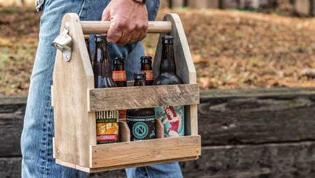 DIY Wooden Beer Caddy (in Six Steps) - DIY Candy