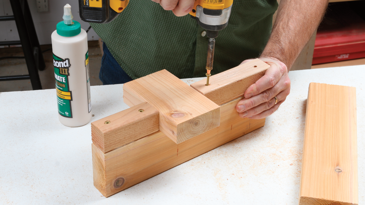 Now use the 2x4 spacer.