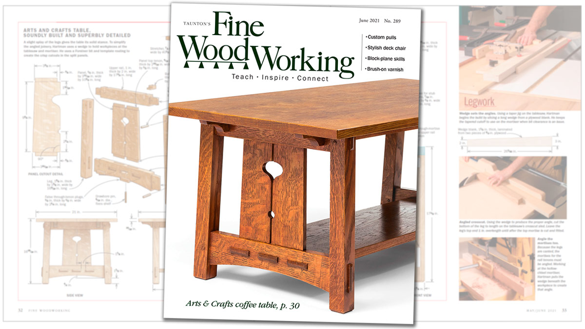 Three Arts and Crafts finish recipes - FineWoodworking