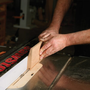 tongue and glue on the tablesaw