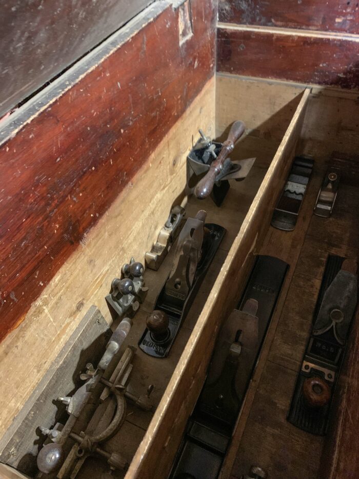 chest of hand planes