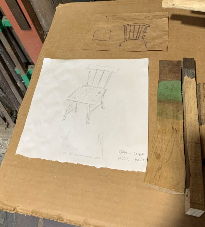 chair sketches
