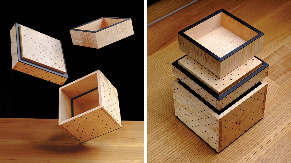 Box with a Secret Locking Mechanism  Wooden box plans, Wooden box diy, Wooden  box designs