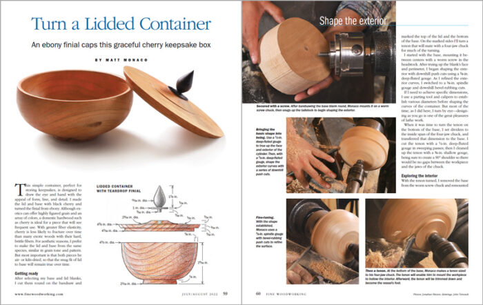 turn a lidded container spread image