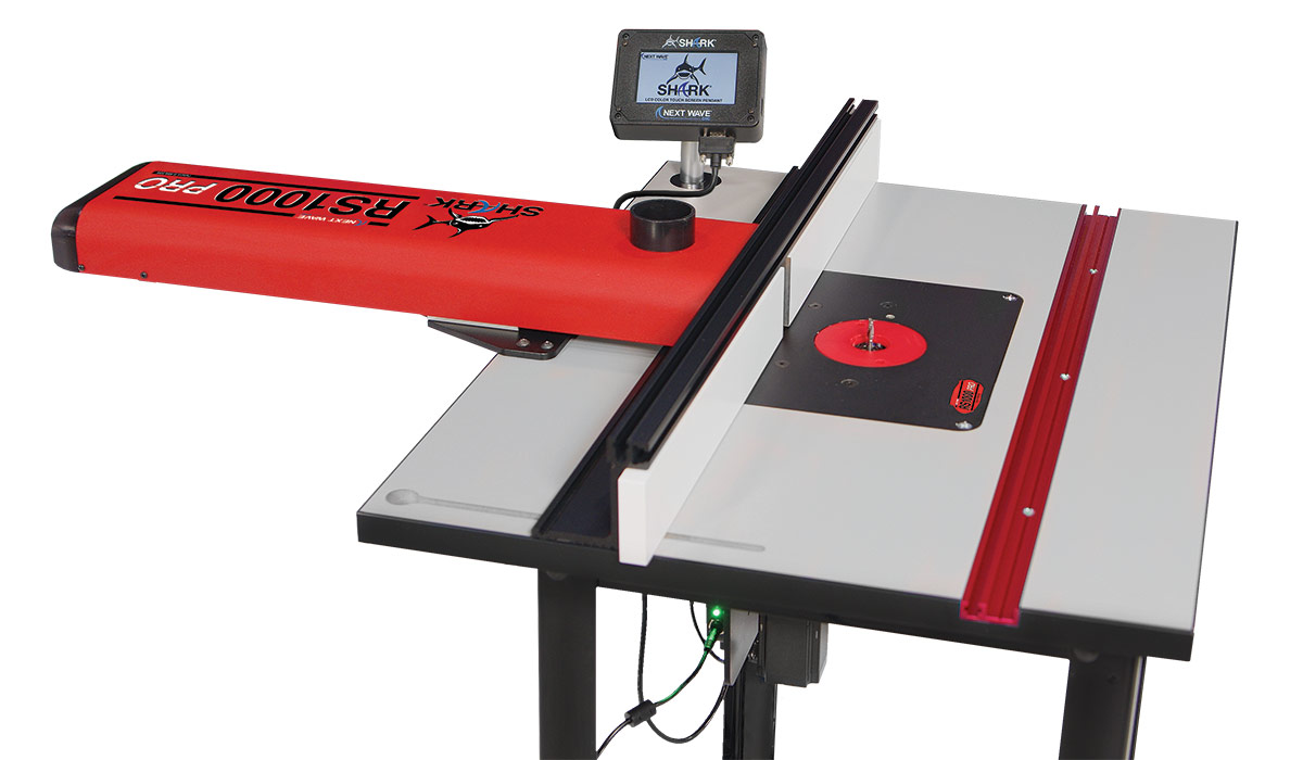 Next Wave CNC’s Shark RS1000 Pro router table