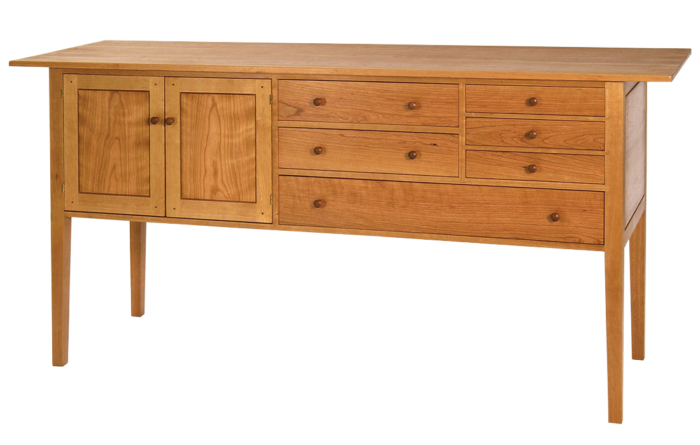asymmetrical drawer configuration