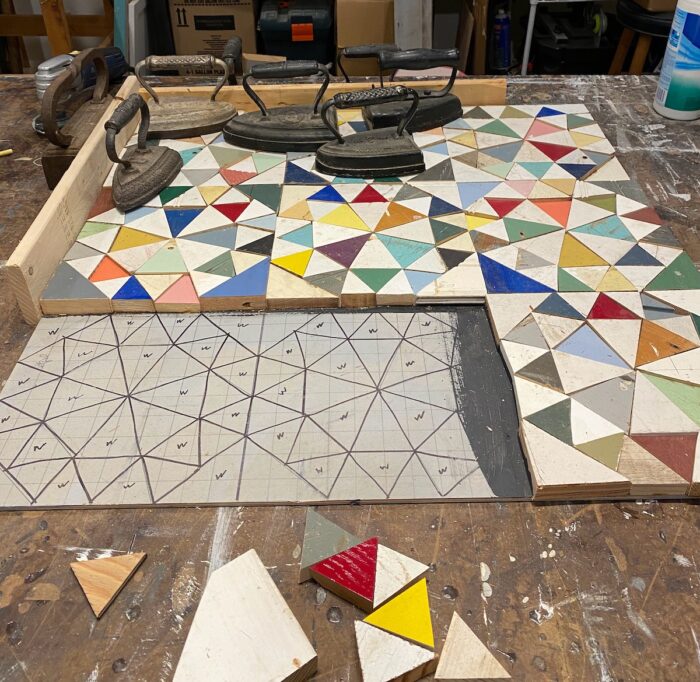 Wooden quilts, part 3: The art of Laura Petrovich-Cheney