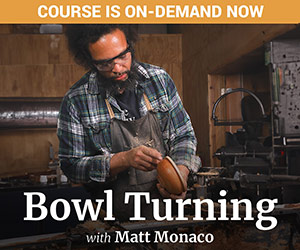 Bowl Turning with Matt Monaco elearning