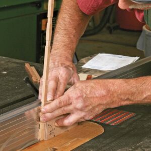 Woodworking safely with small parts