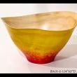 Warped and Dyed Birch Bowl
